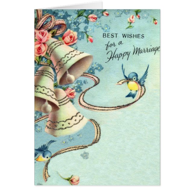 Mariage Vintage heureux (Devant)