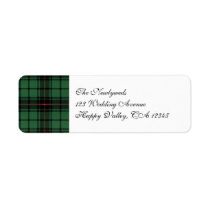 Mariage Vintage, Motif Moderne Tartan Davidson