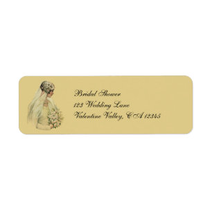 Mariage vintage, Portrait de mariée victorienne