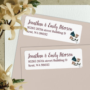 Mariage vintage Turquoise, Rose beige Adresse
