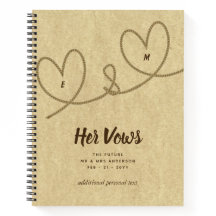 Mariage Vows Journal Personnalisé M ou Mme