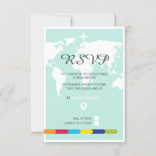Mariage Voyage Rsvp Monde
