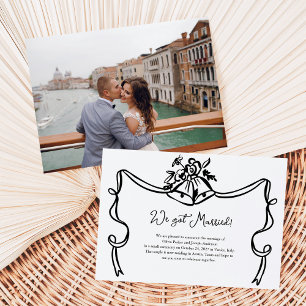 Mariage Whimsical Bells Mariage photo Faire-part