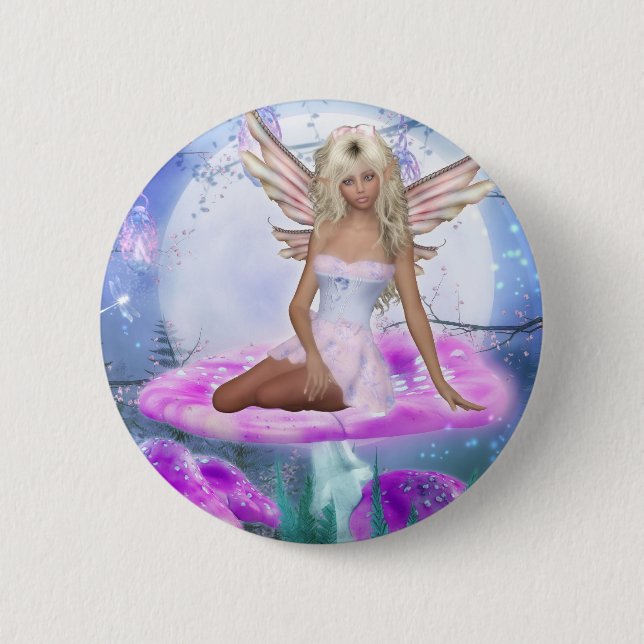 Mariah 2 Inch Round Button (Front)