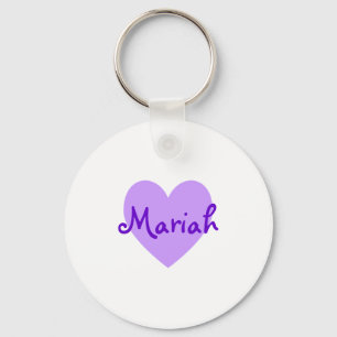 Mariah in Purple Keychain