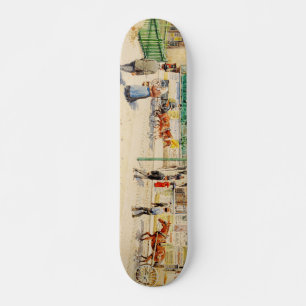 Mariahilf district in Vienna, Austria Skateboard