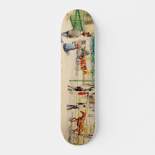 Mariahilf district in Vienna, Austria Skateboard (Front)