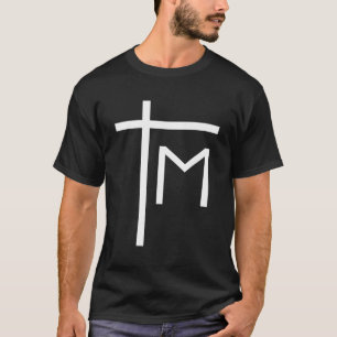 Marian Cross Hoodie Catholic Pope Saint John Paul T-Shirt
