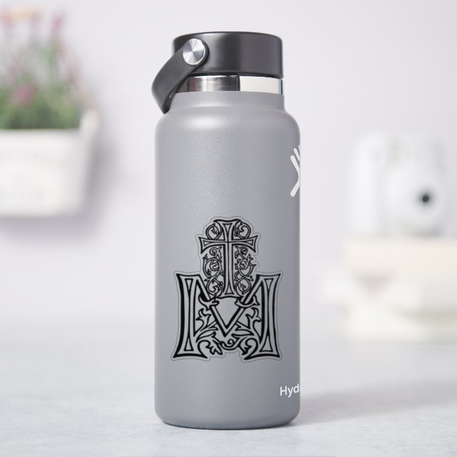 Marian Cross signifying Pure Love and devotion (HydroFlask)