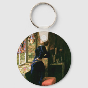 Mariana at the Window Keychain