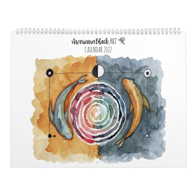 Mariana Black Art Calendar (Cover)