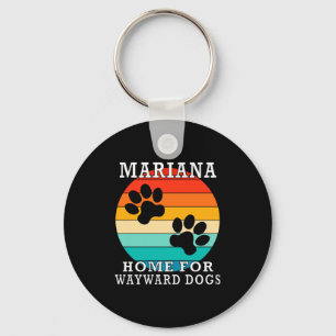 Mariana Home For Wayward Dogs Family Name Premium  Keychain