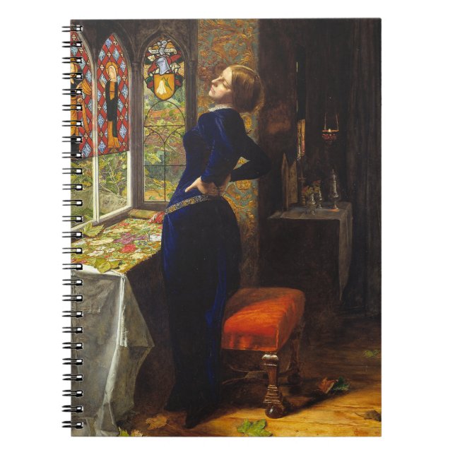 Mariana in the Moated Grange John Everett Millais Notebook (Front)