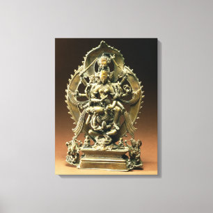 Marichi, the ray of Dawn, Pala period, Eastern Ind Canvas Print