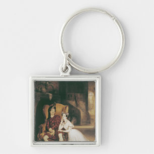Marie and Paul Taglioni the ballet 'La Sylphide' Keychain
