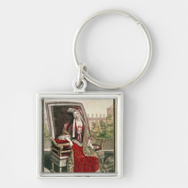 Marie-Anne Mancini  Duchess of Bouillon Keychain (Front)