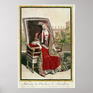 Marie-Anne Mancini Duchess of Bouillon Poster