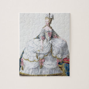 Marie Antoinette (1752-93) from 'Receuil des Estam Jigsaw Puzzle