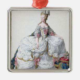 Marie Antoinette (1752-93) from 'Receuil des Estam Metal Ornament