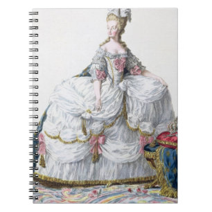 Marie Antoinette (1752-93) from 'Receuil des Estam Notebook