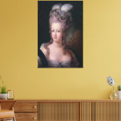 Marie-Antoinette, 1775  / Queen of France / Canvas Print (Insitu(LivingRoom))