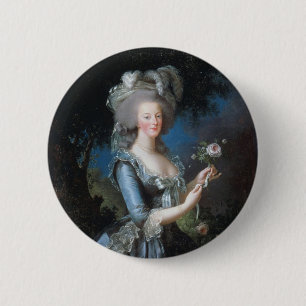 Marie Antoinette 2 Inch Round Button