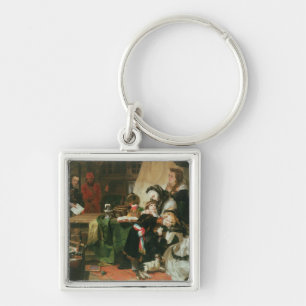 Marie Antoinette and her children Keychain