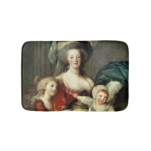 Marie-Antoinette and her Four Children, 1787 Bath Mat