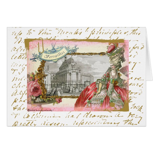 Marie Antoinette at Chateau Versailles (Front Horizontal)