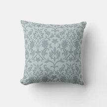 Marie Antoinette blue french damask inspired