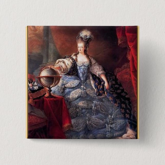 Marie Antoinette Button (Front)