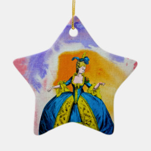 Marie Antoinette by Michael Moffa Ceramic Ornament