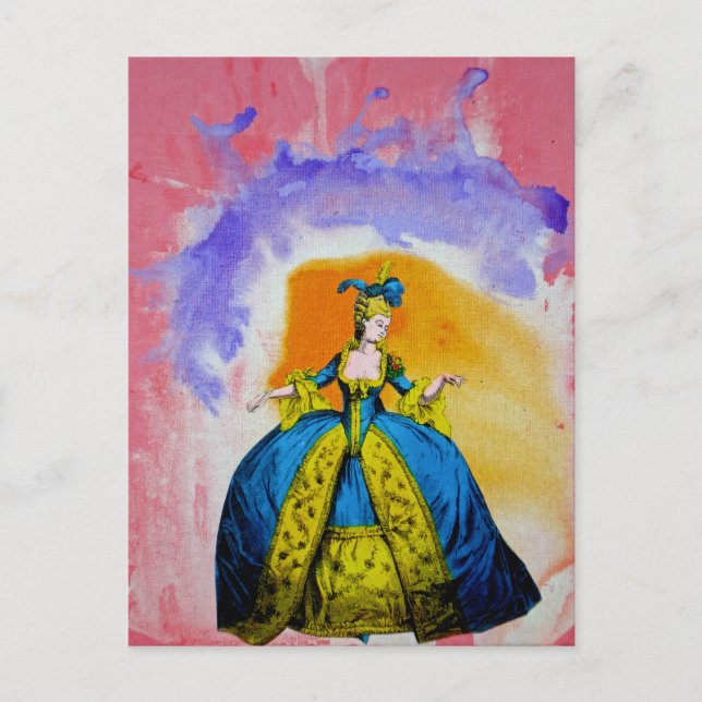Marie Antoinette by Michael Moffa Postcard (Front)