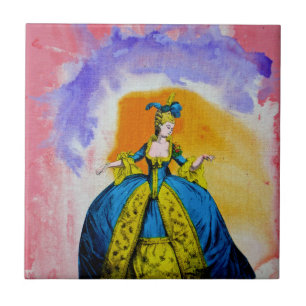 Marie Antoinette by Michael Moffa Tile