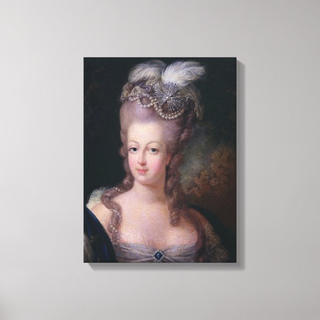 Marie Antoinette Canvas Print (Front)