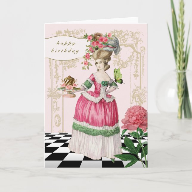 Marie Antoinette Card (Front)