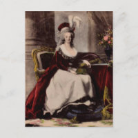 Marie Antoinette ~ Carte postale / Invitations