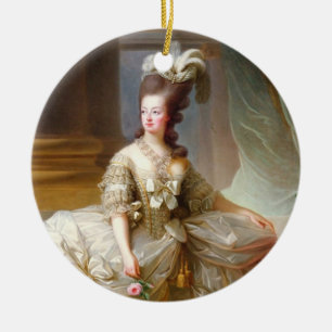 Marie Antoinette Ceramic Ornament