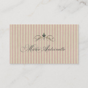 Marie Antoinette Chic ~ Carte de visite