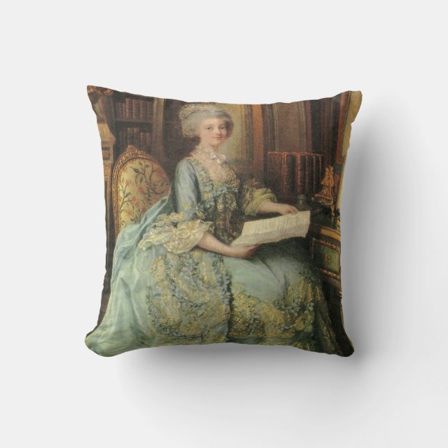 Marie Antoinette Customized Pillow (Front)