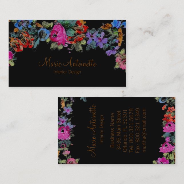 Marie Antoinette dans des cartes de visite de ~ de (Devant / Derrière)