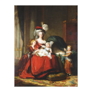 Marie-Antoinette de Lorraine-Habsbourg Canvas Print