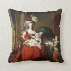 Marie-Antoinette de Lorraine-Habsbourg Throw Pillow