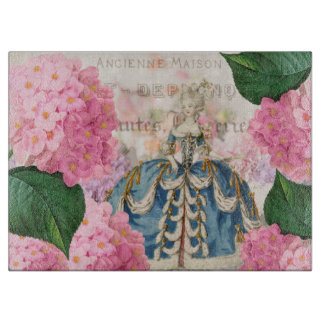 Marie Antoinette Decorative Glass Cutting Board