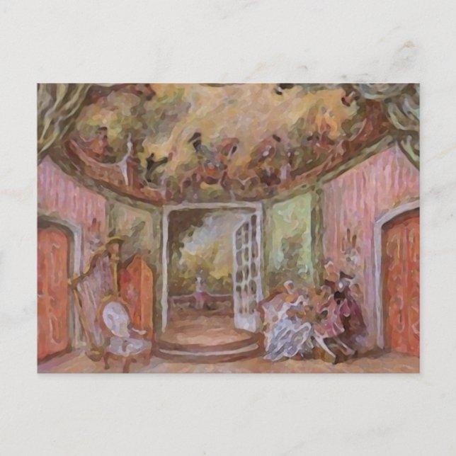 Marie Antoinette Dream Party ~ Carte postale / Inv (Devant)