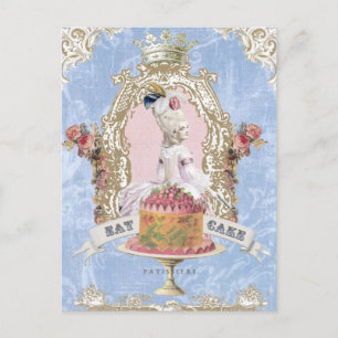 Marie Antoinette-Eat Cake...postcard Postcard