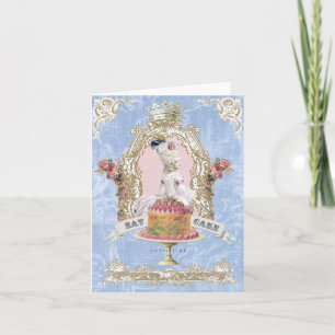 Marie Antoinette-Eat Cakenotecard Card