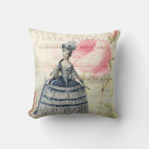 Marie Antoinette French Accent Throw Pillow