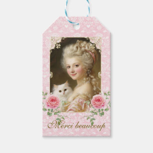 Marie Antoinette,French,Paris,cat,portrait, Gift Tags