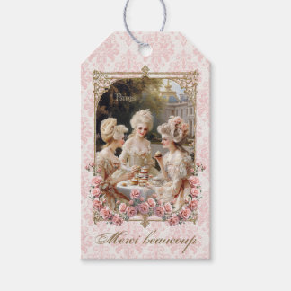 Marie Antoinette French roses tea cakes  ギフトタグ Gift Tags
